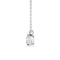 Necklace Ama Woman in White Gold Diamante Lab Grown 0.31 Ct AMA-GI-601-031CT - AMA-GI-601-031CT